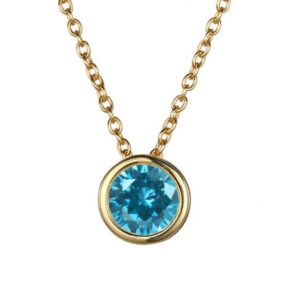 Halsband med Lyra-födelsestenar