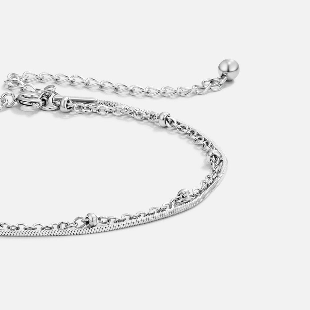 Pia armband i silver