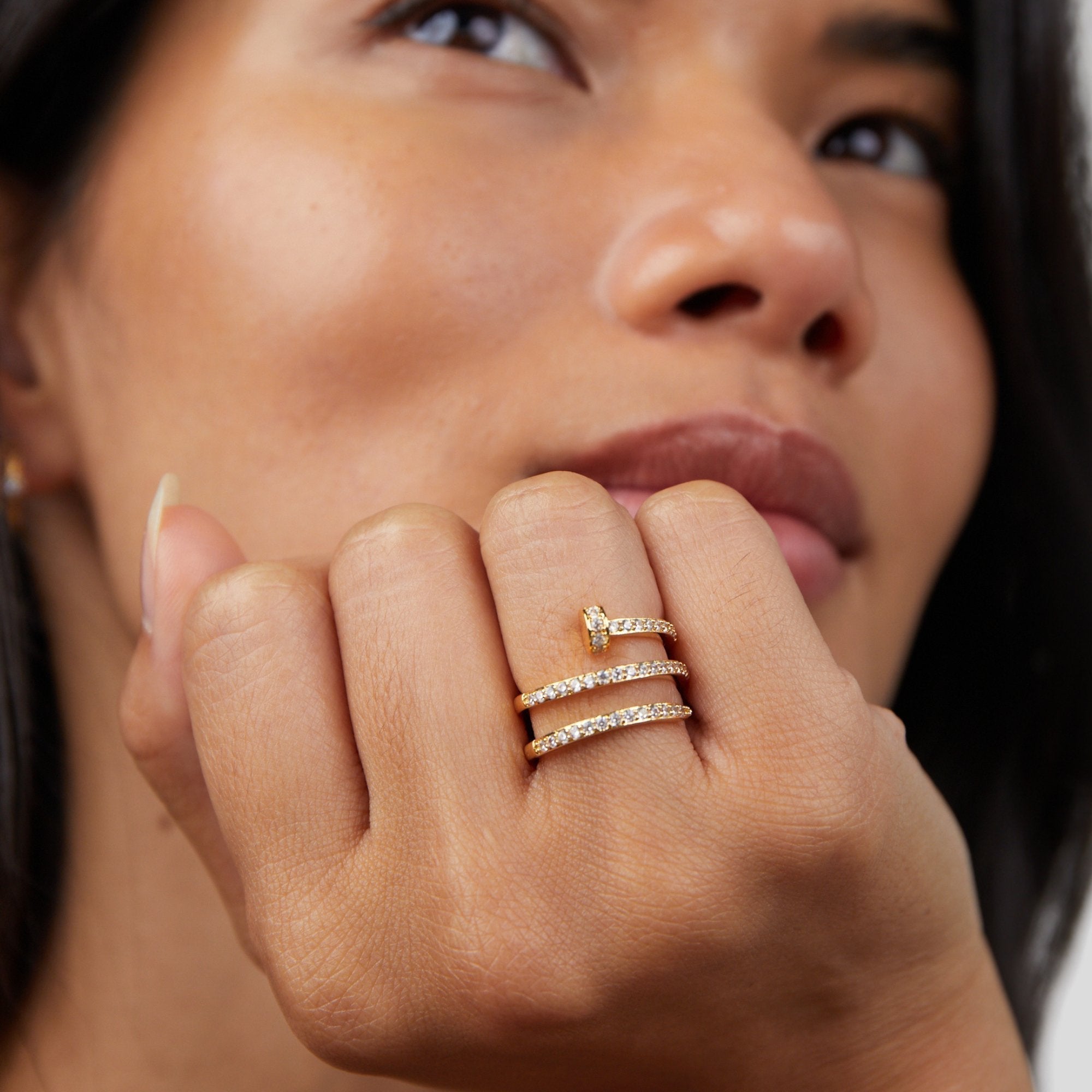 Vridbar ring