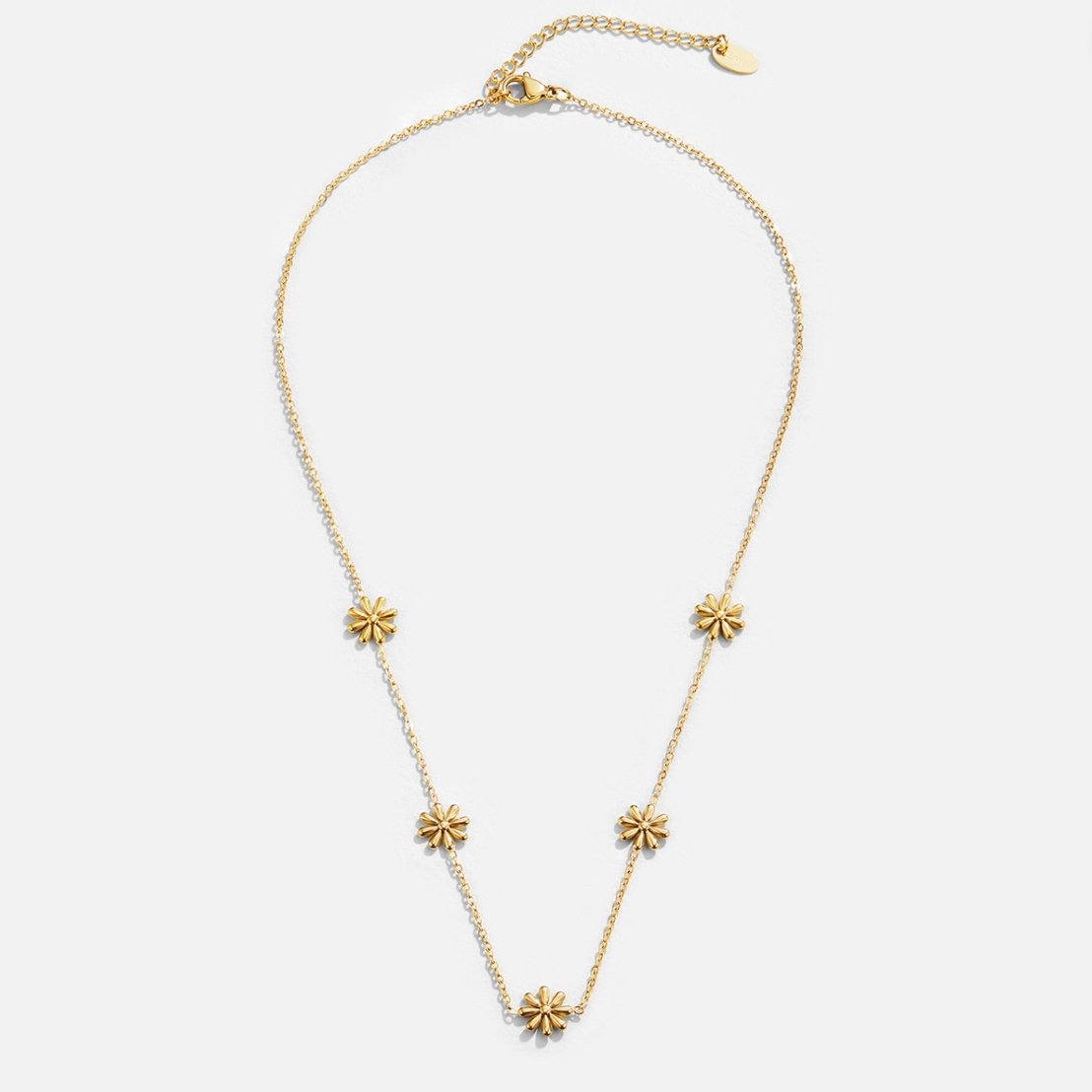 Halsband med blommor