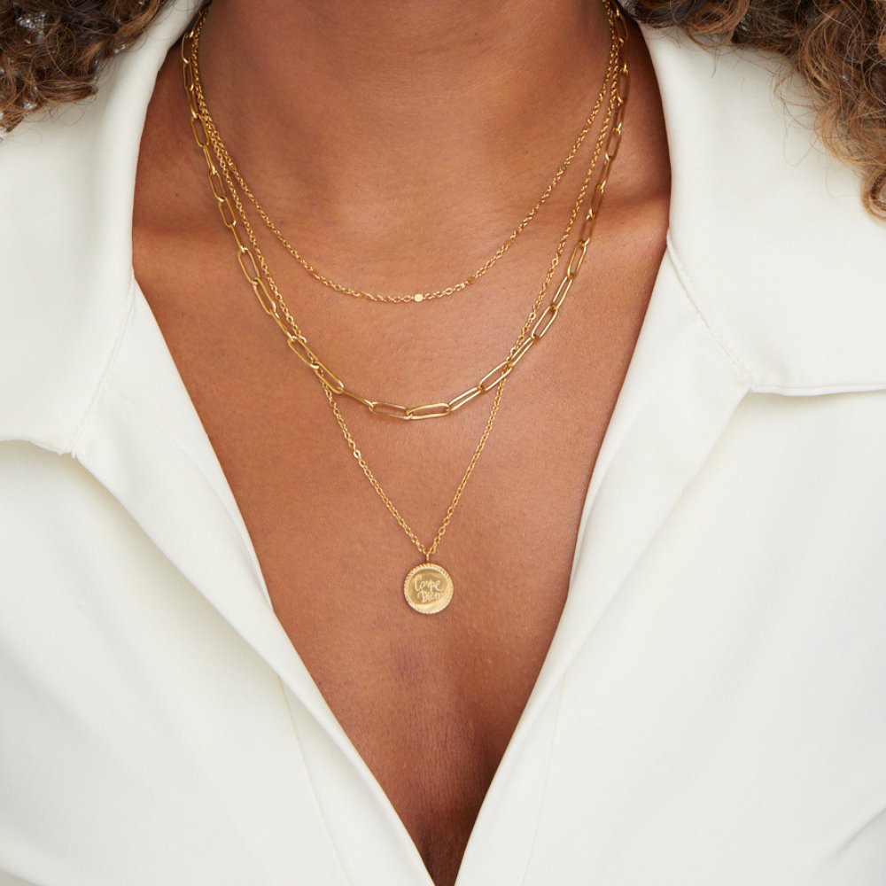 Halsband med Geya-mynt