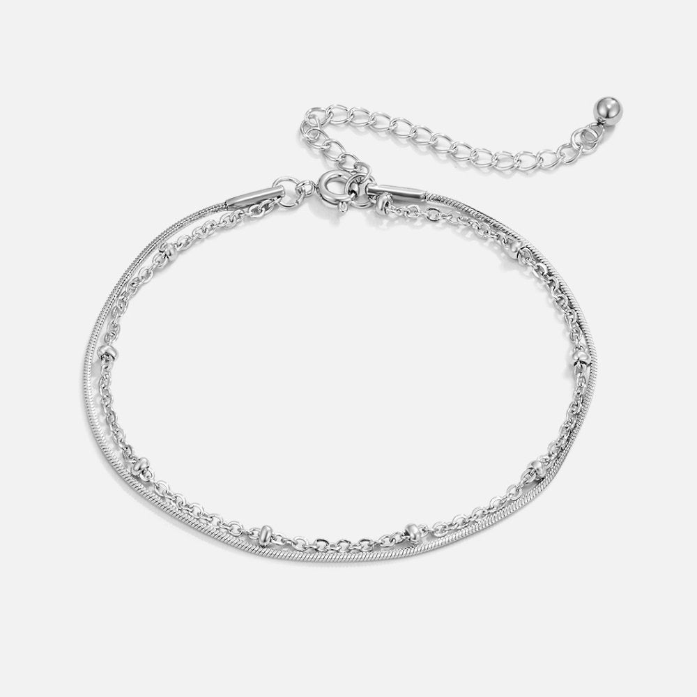 Pia armband i silver